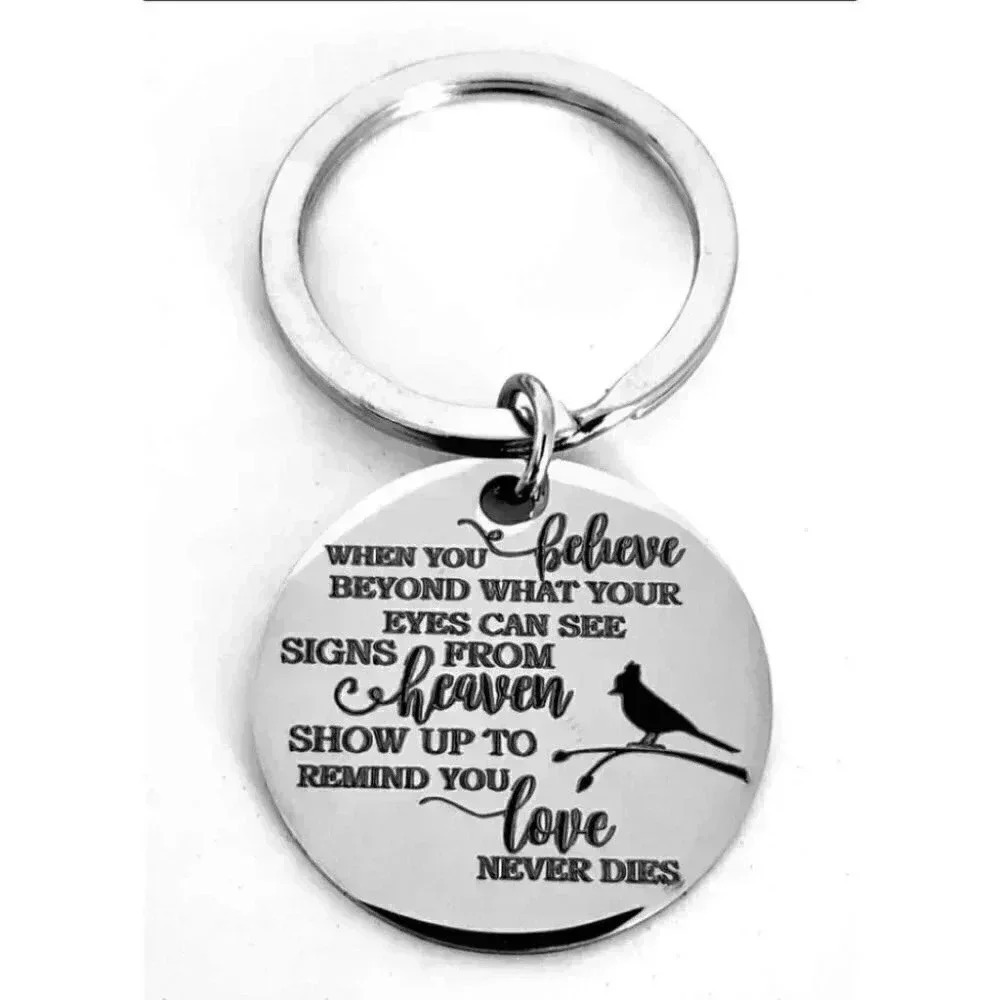 When You Believe Beyond What You.... Keychain